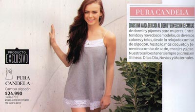 Pura Candela en Revista Belleza Ripley 2-26.09.14